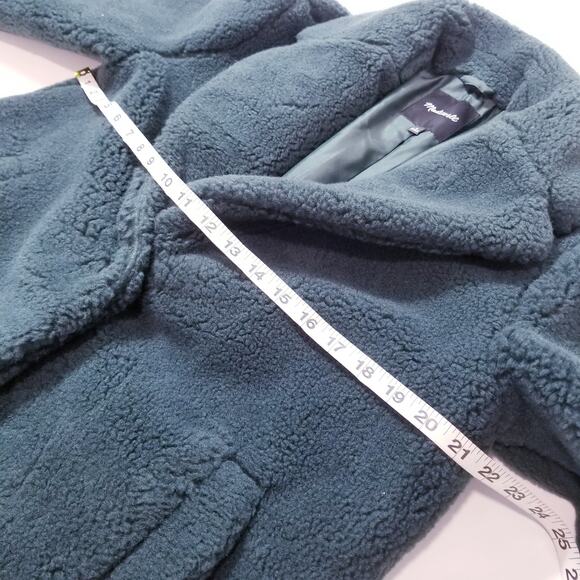 Madewell Sherpa Teddy Coat - Picture 6 of 14